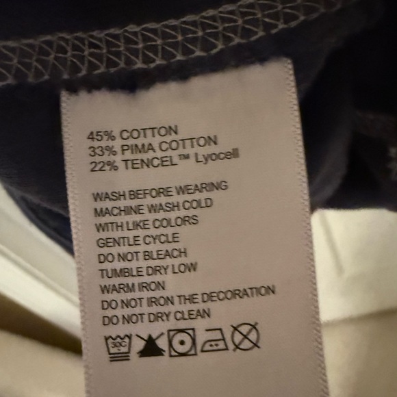 Tommy Bahama 1/4 Zip Sporty Dress Womens size XLarge Blue Pockets Pima Cotton - Picture 7 of 8